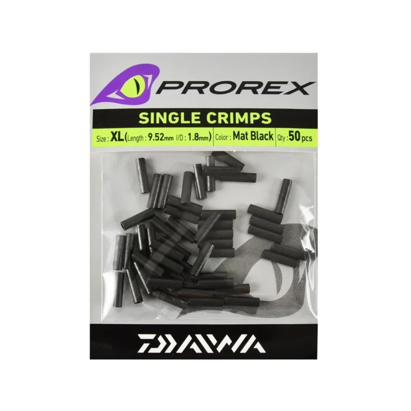 Nowość Tuleje zaciskowe pojedyncze Daiwa Prorex 1.80mm
