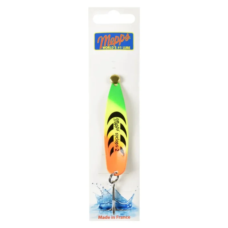 Premium Błystka wahadłowa Mepps Syclops Fluo tiger 2 17g
