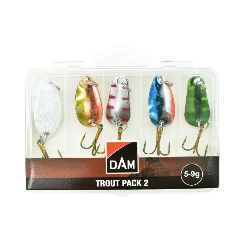 Zamów dziś Zestaw błystek wahadłowych DAM Trout Pack 2 5 sztuk