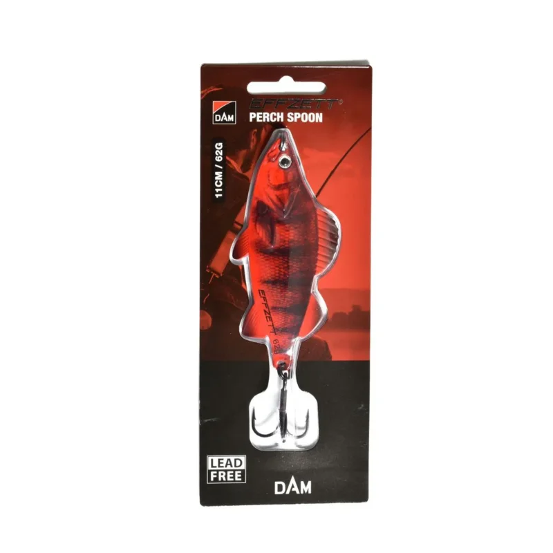 Zamów teraz Błystka wahadłowa DAM FZ Perch Spoon 62g blood perch