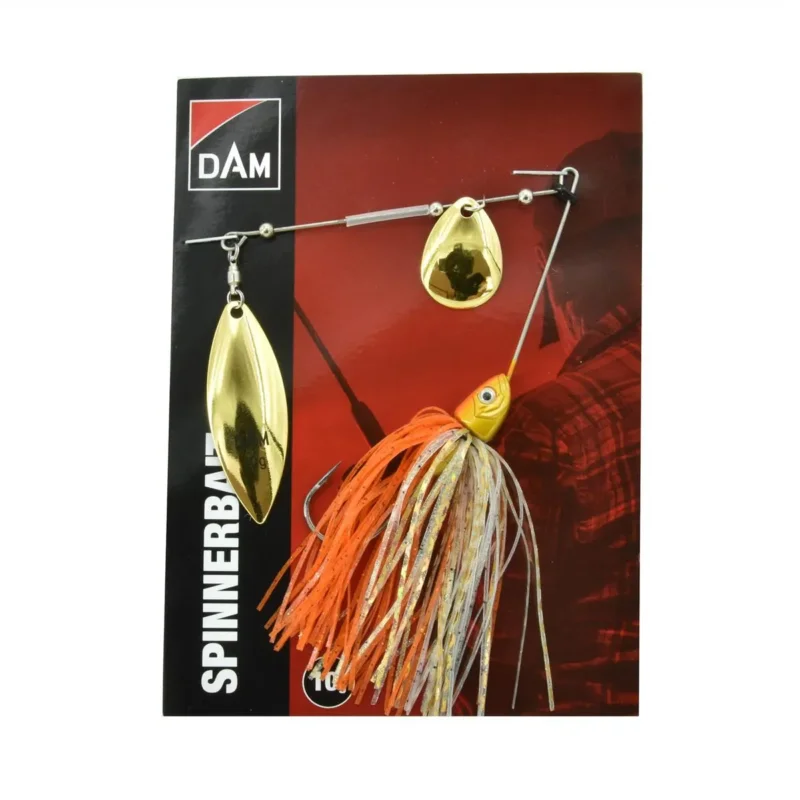 Tylko dziś Przynęta obrotowa DAM Spinnerbait 22g gold orange