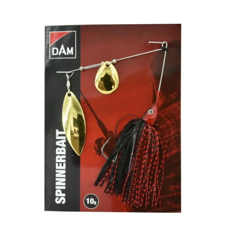 Nie przegap Przynęta obrotowa DAM Spinnerbait 22g red black