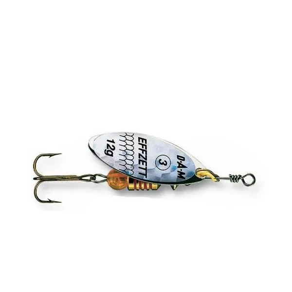 Błystka obrotowa Effzett Predator silver-glitter 12g Premium