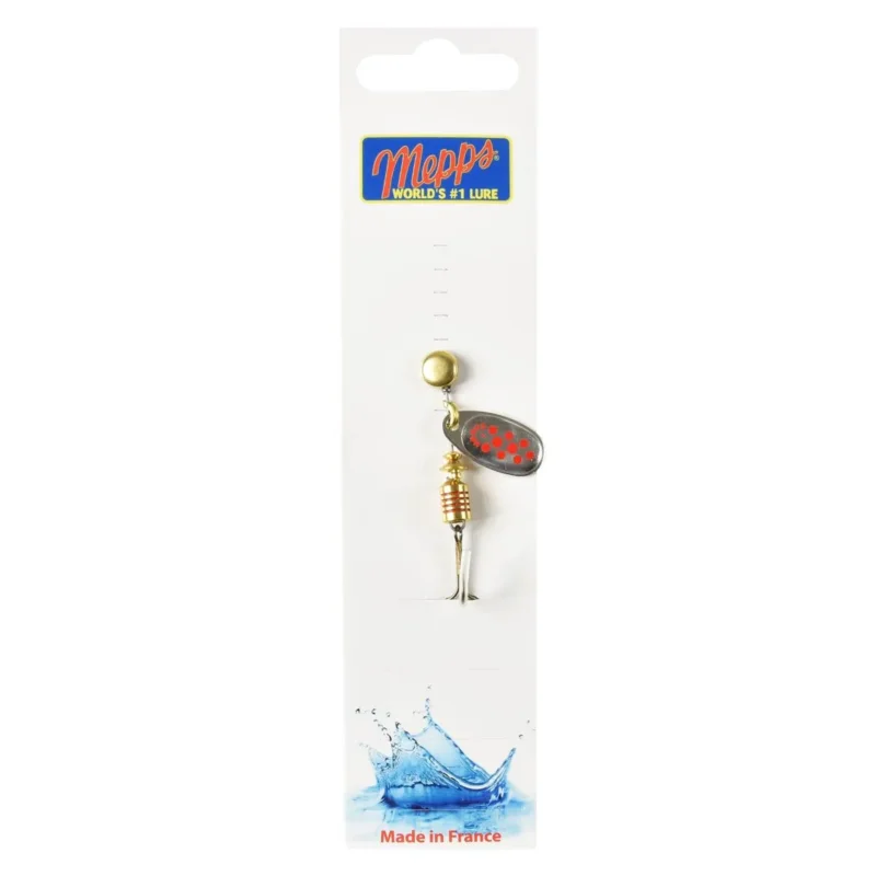 Wyjątkowa oferta Błystka obrotowa Mepps Comet Decore srebrna /czerwona 1 3,5g