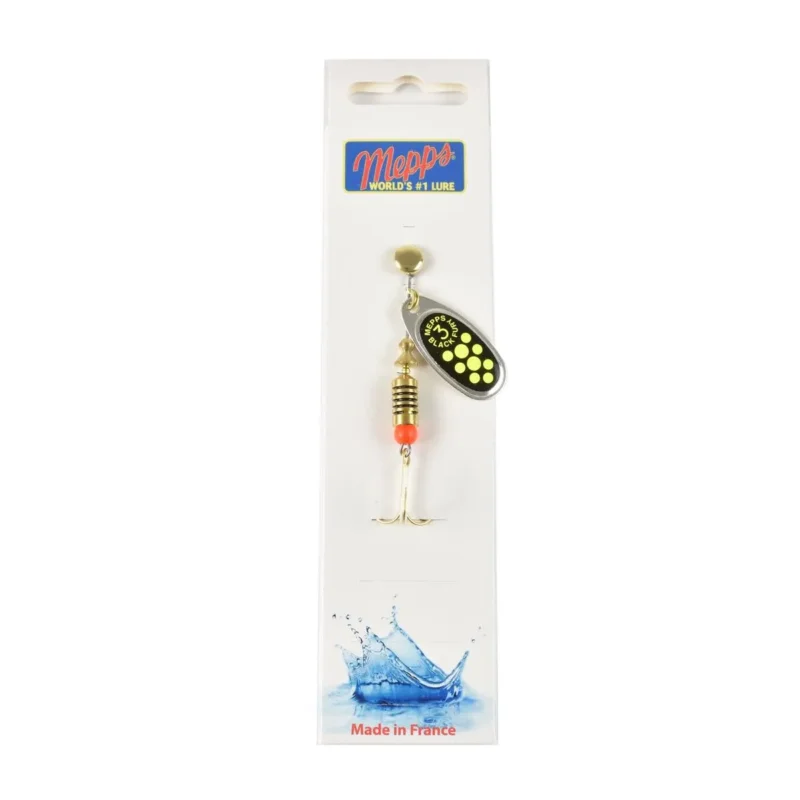 Błystka obrotowa Mepps Black Fury srebrna / chartreuse 3 6,5g Popularny