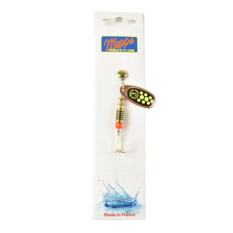 Błystka obrotowa Mepps Black Fury miedź / chartreuse 3 6,5g Popularny