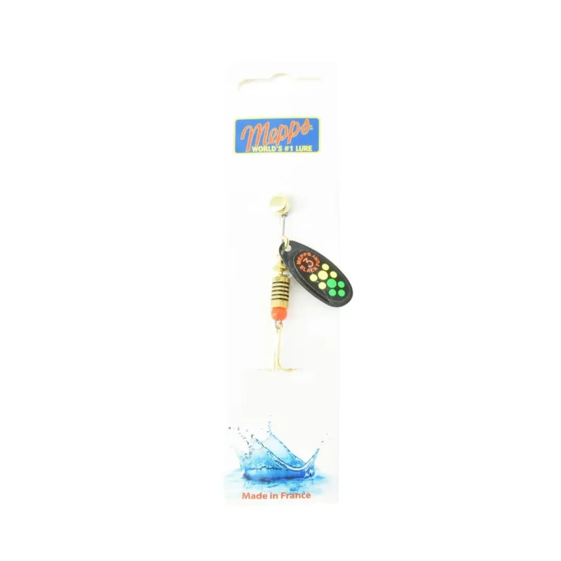 Darmowa dostawa Błystka obrotowa Mepps Black Fury H czarna / kropki 3 6,5g