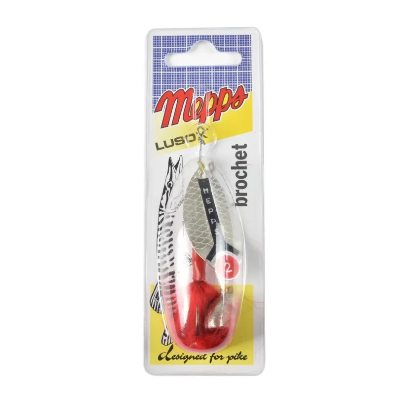 Łatwy zwrot Błystka obrotowa Mepps Lusox srebrna 2 16g