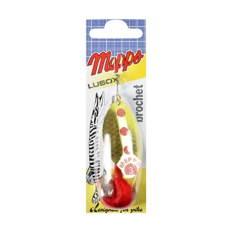 Błystka obrotowa Mepps Lusox Fluo złota 3 20,5g Super okazja