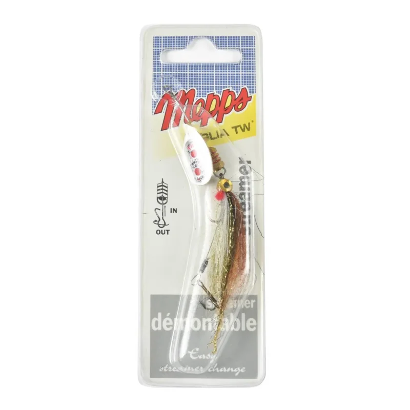 Oferta Błystka obrotowa Mepps Aglia Streamer srebrna 1 3,6g