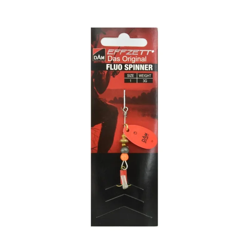 Błystka obrotowa Effzett Fluo Spinner 1 3g red Ekspresowa dostawa