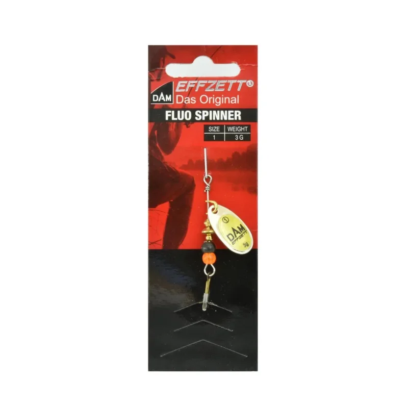 Błystka obrotowa Effzett Fluo Spinner 1 3g gold prisma Niska cena