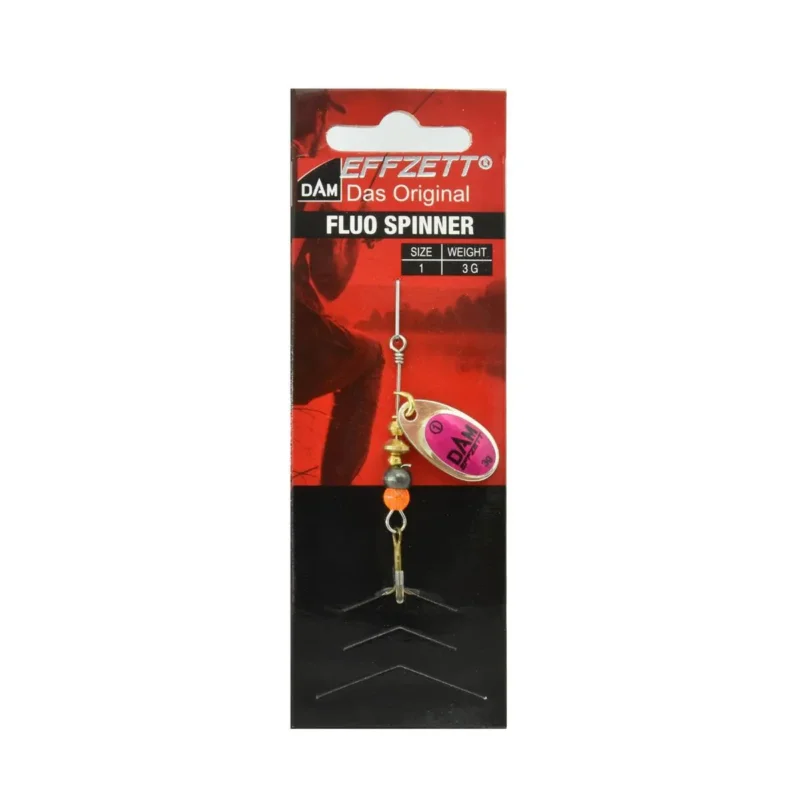 Błystka obrotowa Effzett Fluo Spinner 1 3g magenta prisma Bestseller