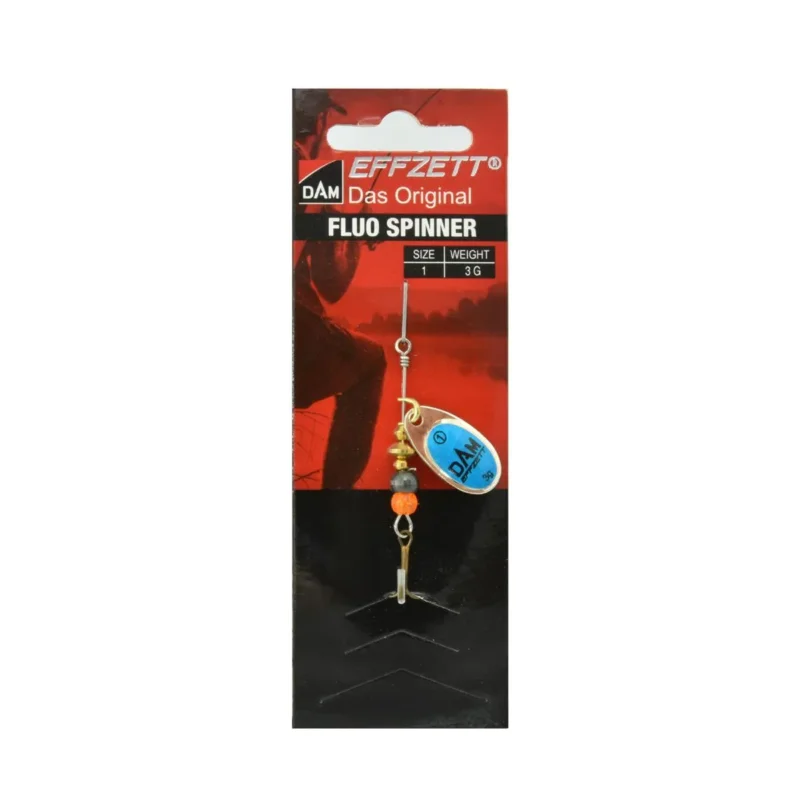 Ograniczona ilość Błystka obrotowa Effzett Fluo Spinner 1 3g sky prisma