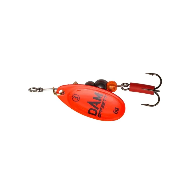 Premium Błystka obrotowa Effzett Fluo Spinner 2 4g red