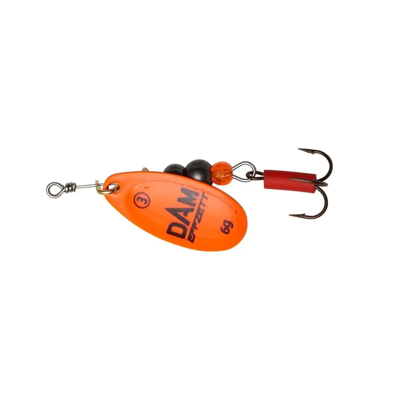 Błystka obrotowa Effzett Fluo Spinner 2 4g orange Tani