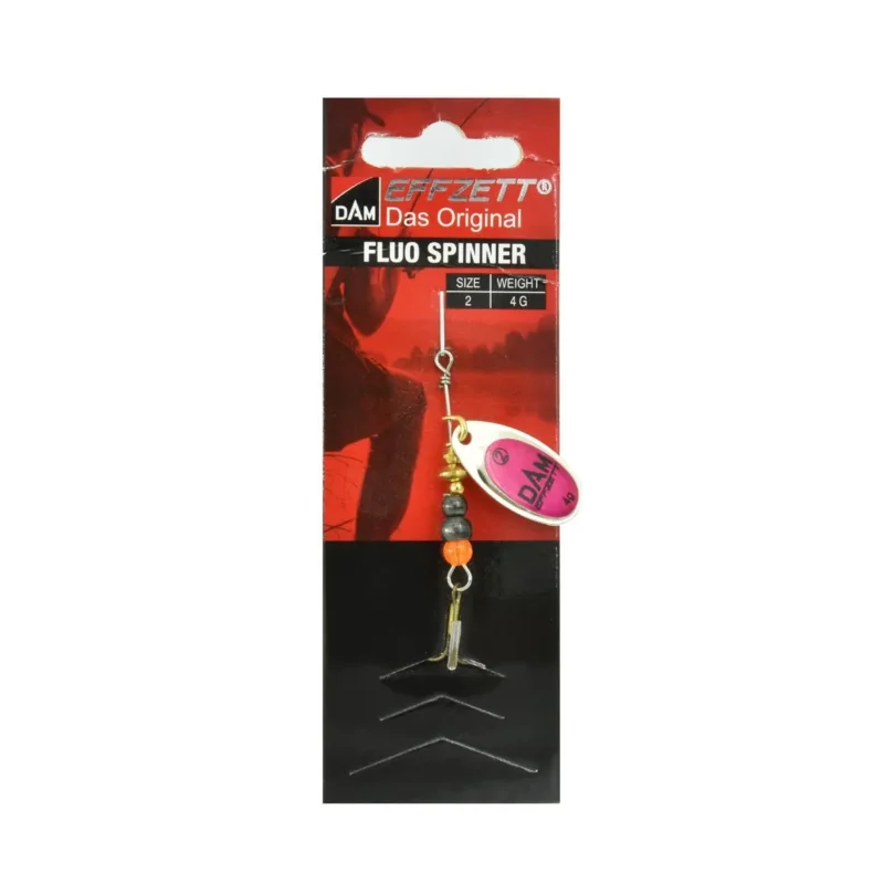 Bestseller Błystka obrotowa Effzett Fluo Spinner 2 4g magenta prisma