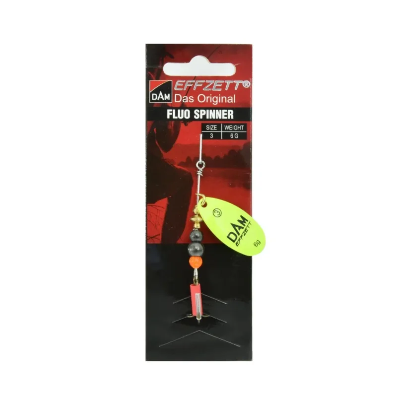Hit cenowy Błystka obrotowa Effzett Fluo Spinner 3 6g yellow