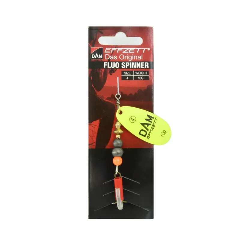 Hit cenowy Błystka obrotowa Effzett Fluo Spinner 4 10g yellow
