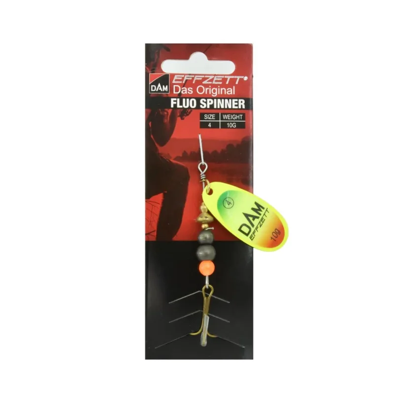 Tylko do końca tygodnia Błystka obrotowa Effzett Fluo Spinner 4 10g trio