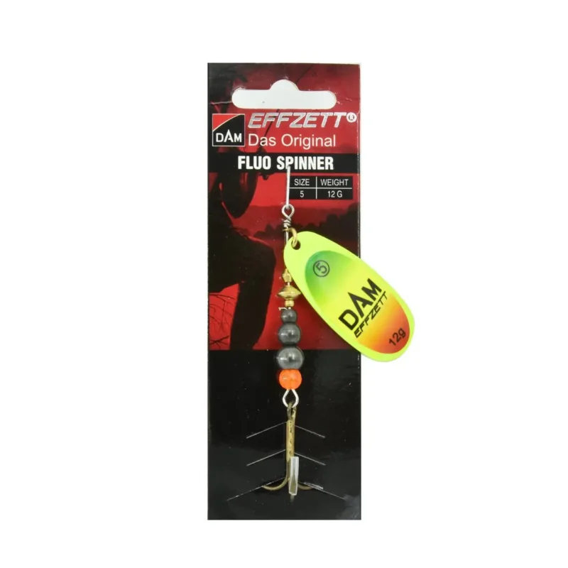 Zniżka Błystka obrotowa Effzett Fluo Spinner 5 12g trio