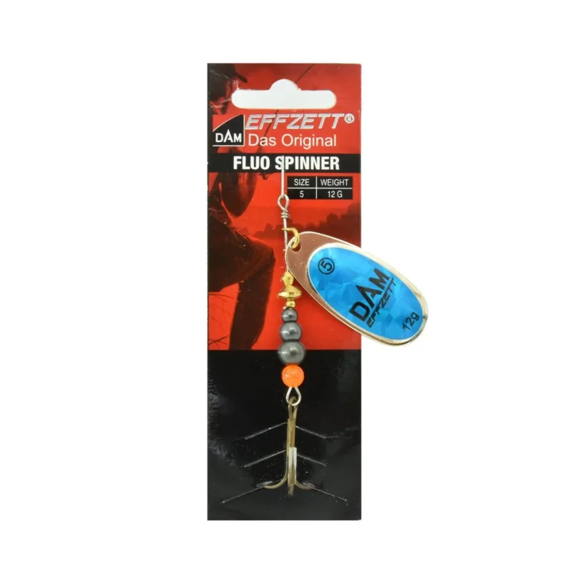 Ograniczona ilość Błystka obrotowa Effzett Fluo Spinner 5 12g sky prisma