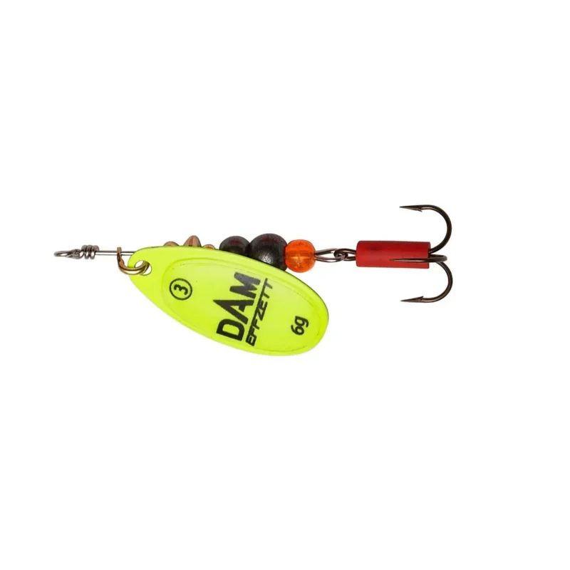 Błystka obrotowa Effzett Fluo Spinner 6 20g yellow Bestseller