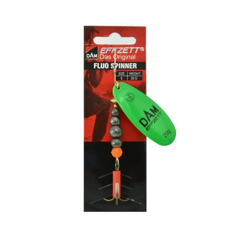 Błystka obrotowa Effzett Fluo Spinner 6 20g green Tylko dziś