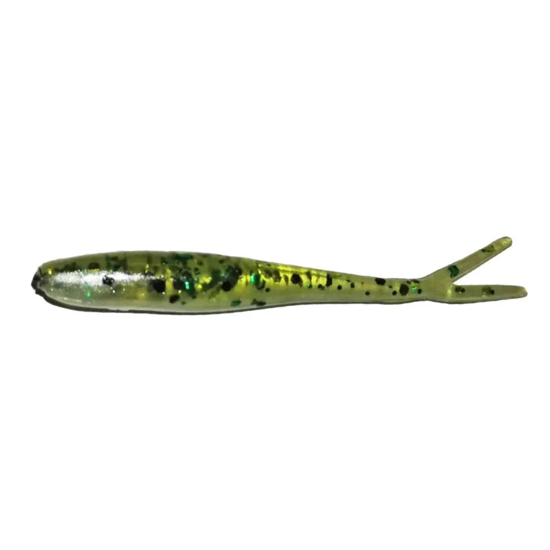Ostatnie sztuki Przynęta drop shot Manns 5,1 cm BABY perłowo-zielony / brokat