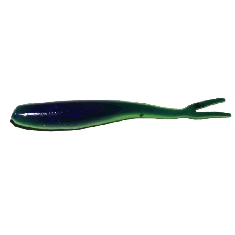 Kup teraz Przynęta drop shot Manns 5,1 cm SM niebieski / zielony brokat