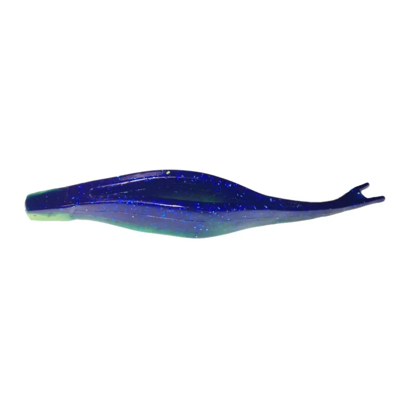 Przynęta drop shot Manns 12,5 cm SM niebieski / zielony brokat Promocja