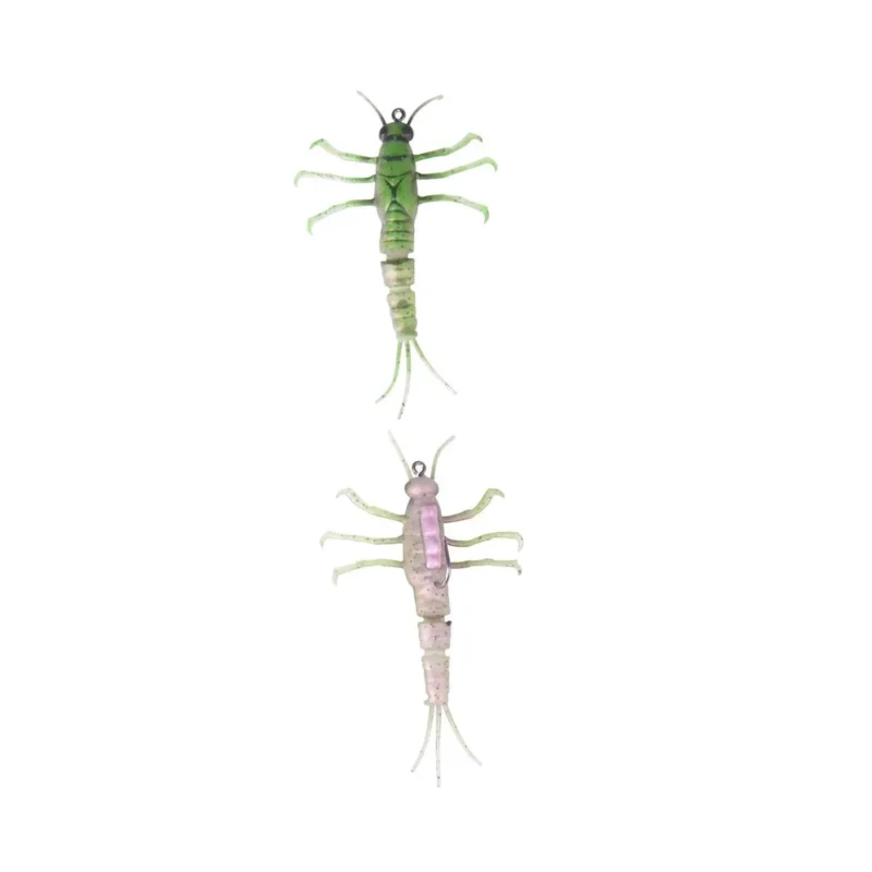 Przynęta Savage Gear 3D TPE Mayfly Nymph 5cm / 2.5g-03 Green Promocja