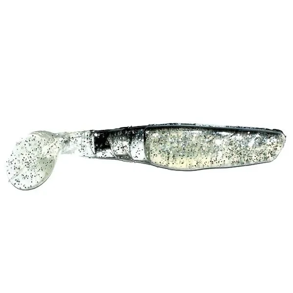 Szybka dostawa Ripper, kopyto Mann's 9cm BB MFCL przezroczysty / srebrny brokat