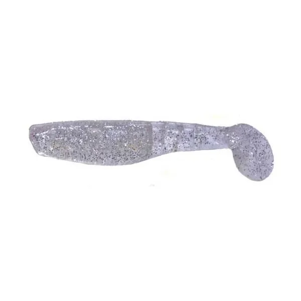 Ostatnie sztuki Ripper, kopyto Mann's 9cm MFCL przezroczysty / srebrny brokat