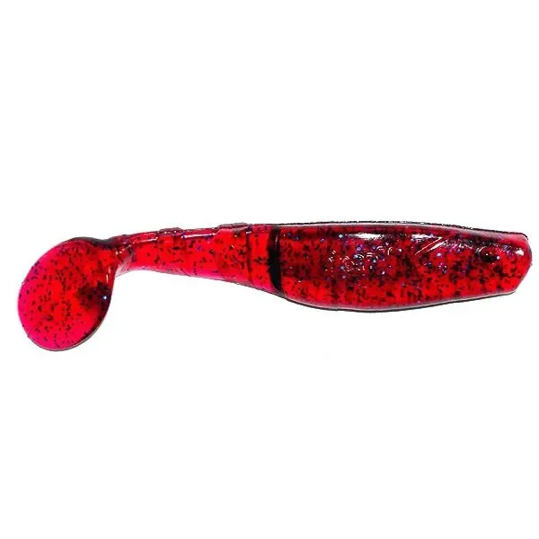 Obniżka ceny Ripper, kopyto Mann's 9cm PU wiśniowy / niebieski brokat