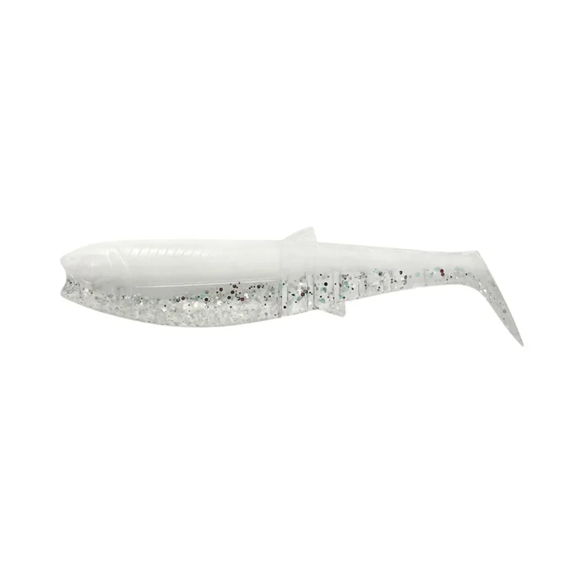Wysoka jakość Przynęta kopyto Cannibal Shad Savage Gear 10cm Wh.Flash