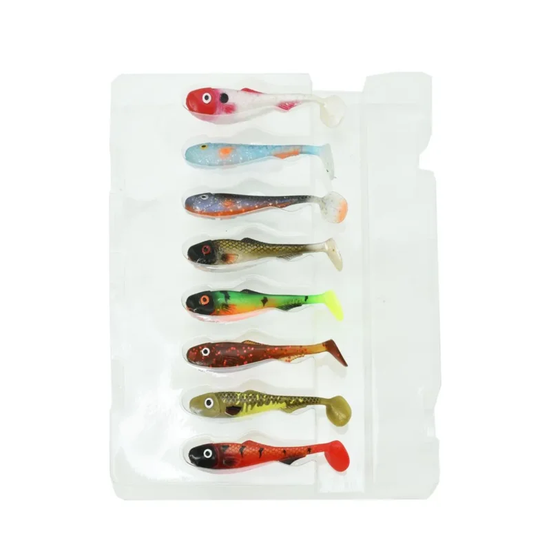 Zestaw przynęt Abu Garcia Beast Perch Shad 8cm Szybka wysyłka