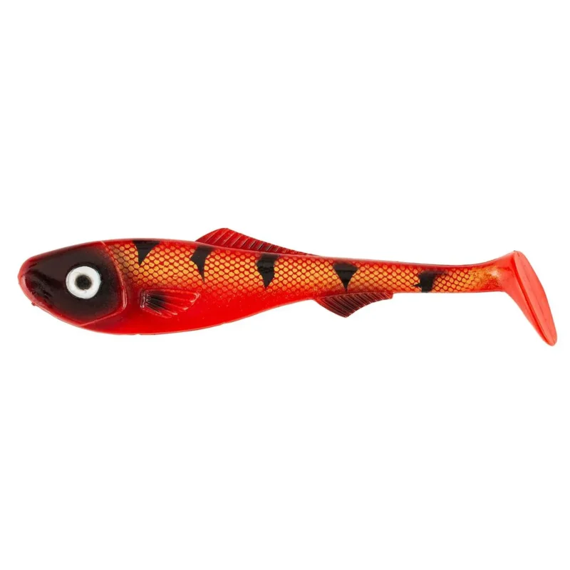 Cena promocyjna Przynęta ripper Beast Zander Shad 9cm Red Tiger