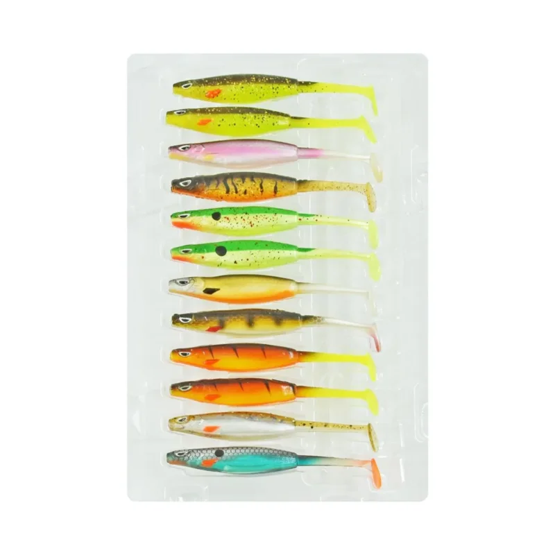Dostępne od ręki Zestaw ripperów Berkley Sick Vibe 9cm 12 sztuk