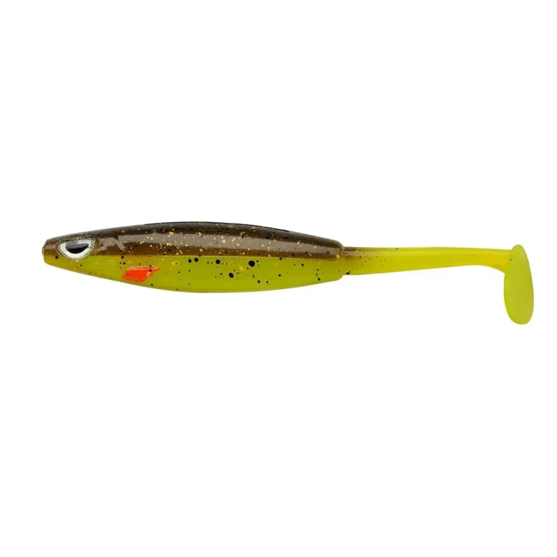 Wysoka jakość Przynęta ripper Sick Vibe Berkley 12cm brown chartreuse