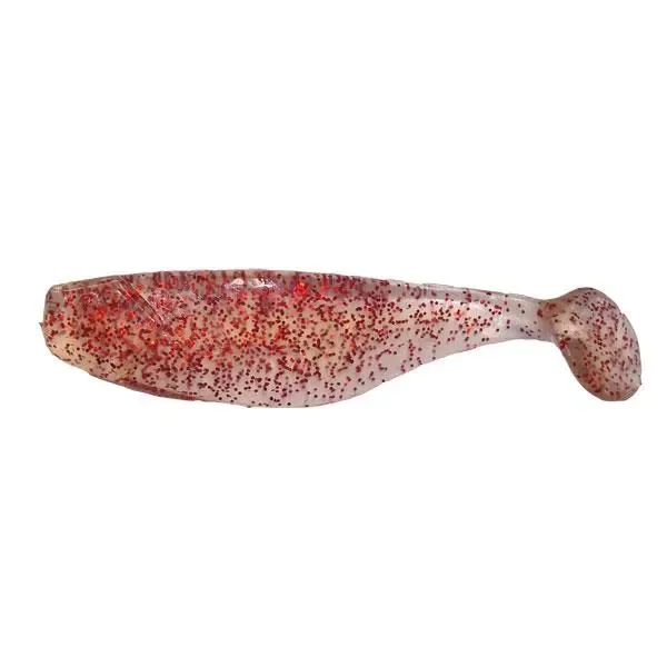 Przynęta ripper Mann''s 8cm RFCL przezroczysty / czerwony brokat Tani