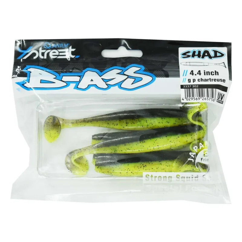 Szybka dostawa Przynęta ripper 4 Street B-Ass Shad 11cm / 5 sztuk green pumpkin chartreuse