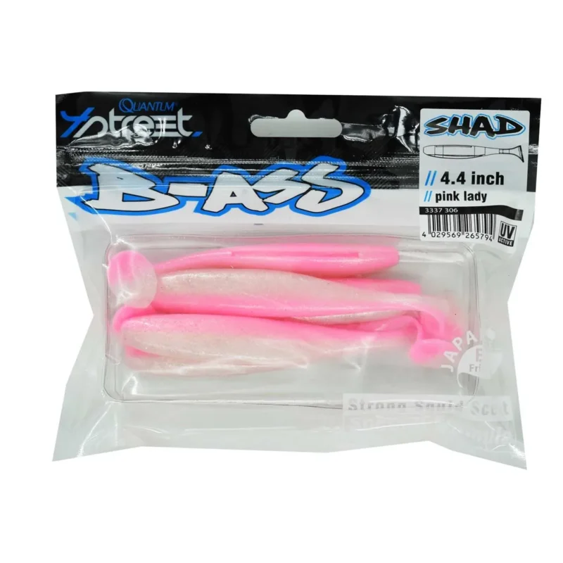 Przynęta ripper 4 Street B-Ass Shad 11cm / 5 sztuk pink lady Darmowa dostawa