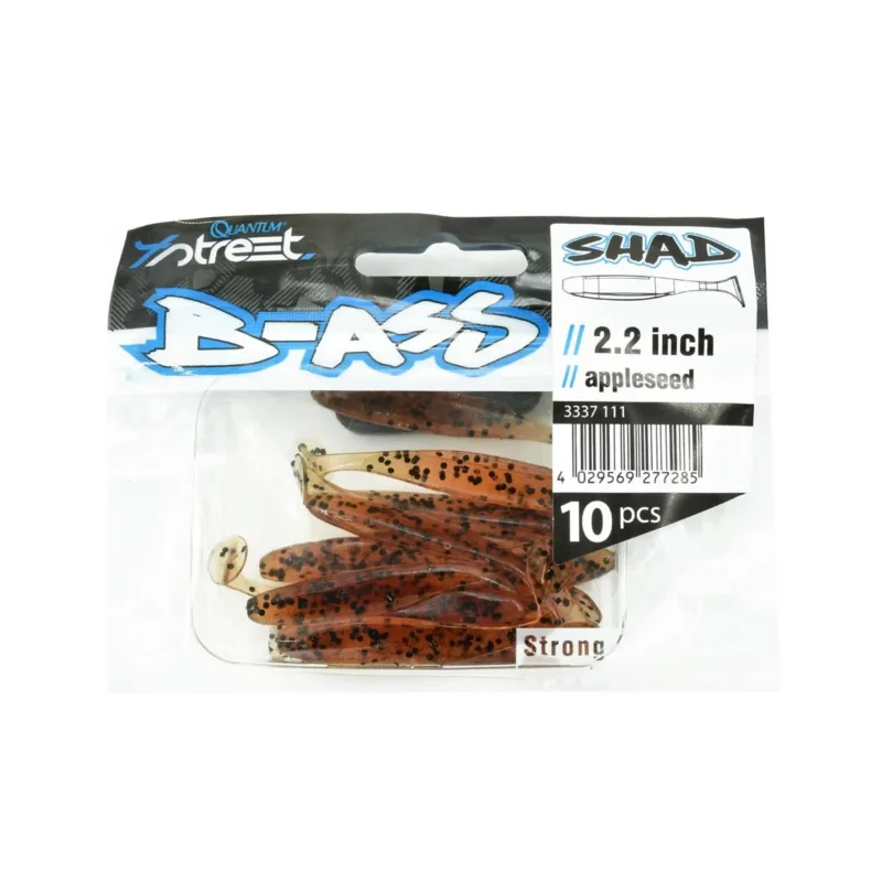 Przynęta ripper 4 Street B-Ass Shad 5.6cm / 10 sztuk appleseed Tylko dziś