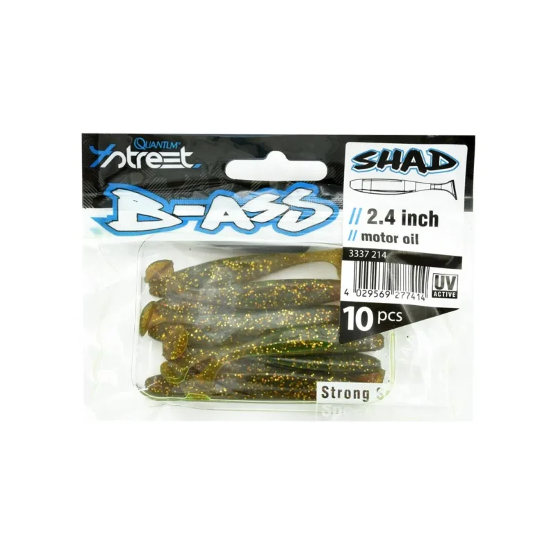 Bezpieczna płatność Przynęta ripper 4 Street B-Ass Shad 6.1cm / 10 sztuk motor oil