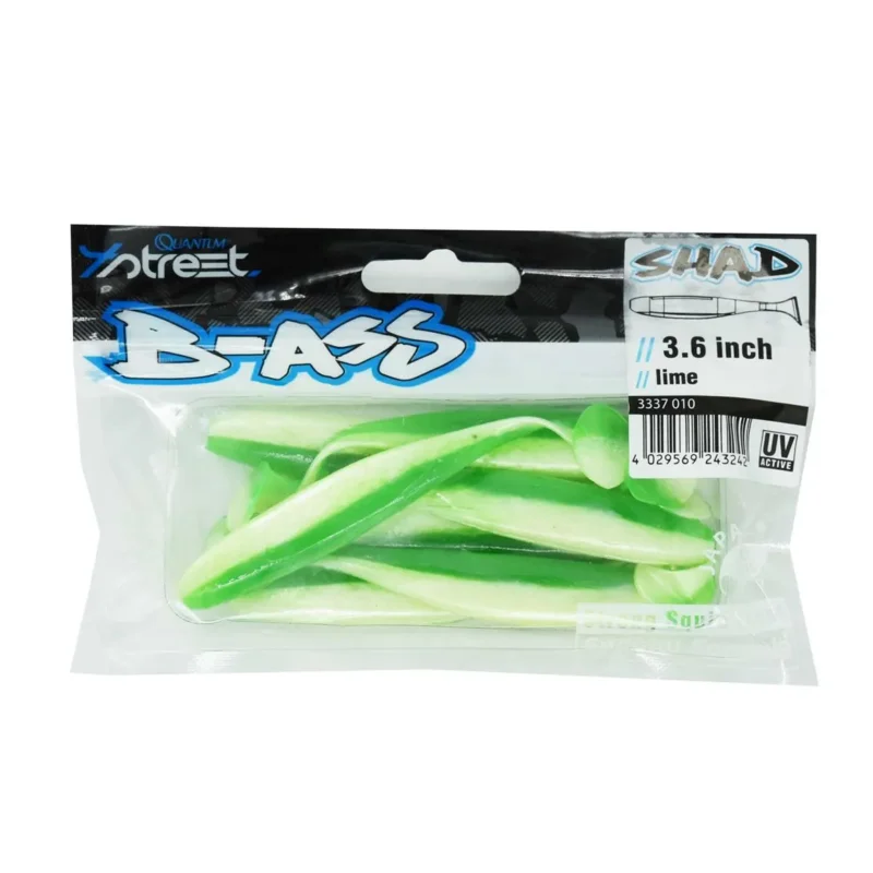Okazja Przynęta ripper 4 Street B-Ass Shad 9.15cm / 7 sztuk lime