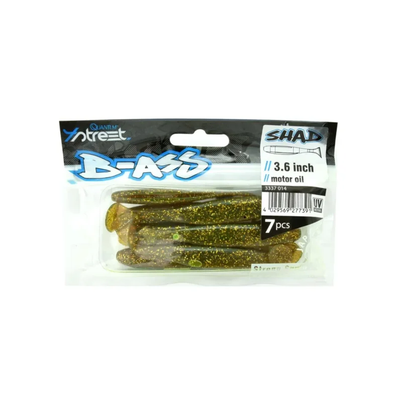 Przynęta ripper 4 Street B-Ass Shad 9.15cm / 7 sztuk motor oil Zniżka