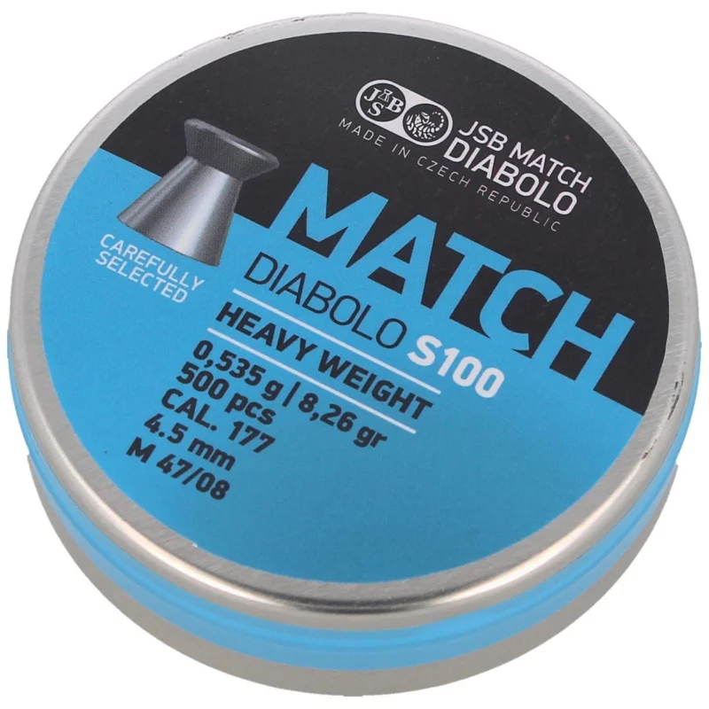 Darmowa dostawa Śrut JSB Match Heavy Weight S100 4.51 mm, 500 szt. (000026-500)