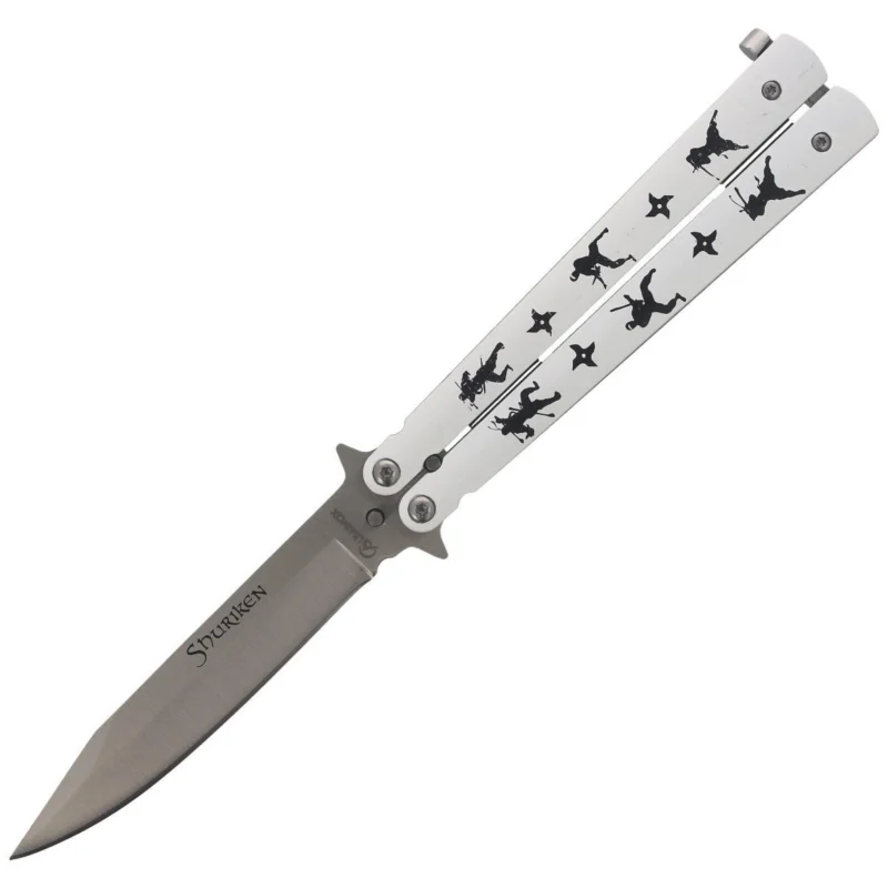 Bezpieczne zakupy Martinez Albainox Balisong Butterfly Ninja Shuriken (36241)