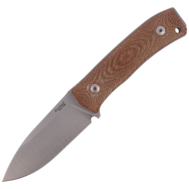 Rabat Nóż LionSteel Bushcraft Natural Canvas, Satin Satin M390 by Molletta (M4 CVN)